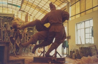 Sculpture studio