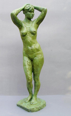 Click here to view a larger image of "Nude Standing" and purchase details for this contemporary Chinese sculpture